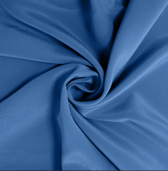 Ткань плательная кашибо, тёмный голубой