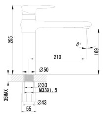 Смеситель для кухни с поворотным изливом LEMARK STATUS – LM4404C