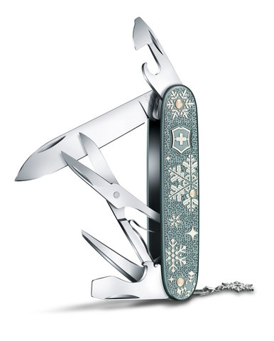 Нож складной Victorinox Pioneer X Alox LE 2020, Winter Magic (0.8231.22E1)