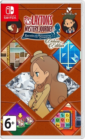 Игра Layton's Mystery Journey: Katrielle and the Millionaires' Conspiracy - Deluxe Edition (Switch)