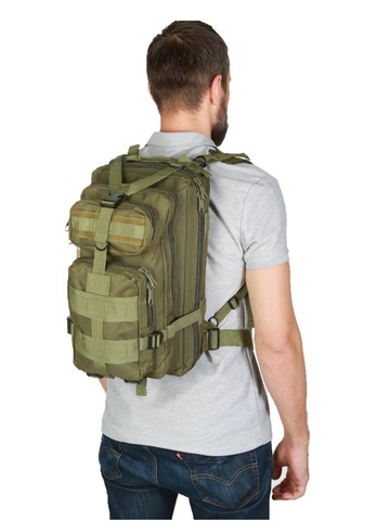 Картинка рюкзак тактический Skully Tactic RWZS29 army green - 11