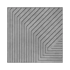 Декоративная стеновая панель ПВХ Белфаст 482х482 мм