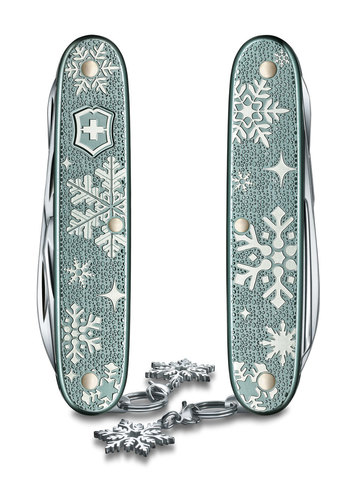 Нож складной Victorinox Pioneer X Alox LE 2020, Winter Magic (0.8231.22E1)