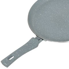 Блинница алюминий, 24 см, антиприг, Daniks, Гранит Олимп, JD-PM-24-DB-IND, индукц