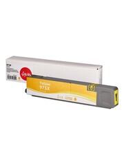 Струйный картридж Sakura F6T83AE (№973X Yellow) для HP PageWide Pro 452dn, 452dw, 477dn, 477dw MFP, 552dw, 577dw, 577z MFP, Managed MFP P57750dw, P55250dw, пигментный тип чернил, желтый, 110 мл., 7000 к.