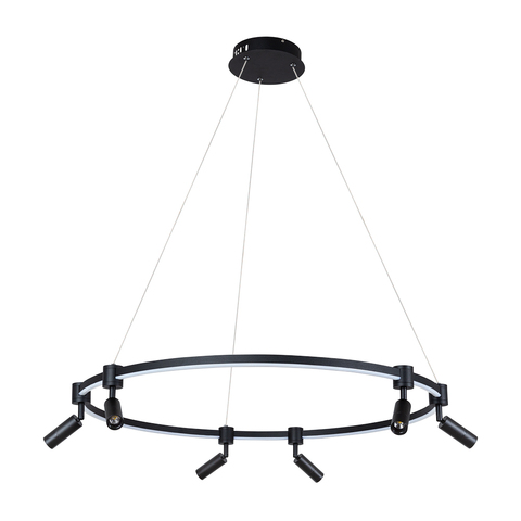 Люстра Arte Lamp Ring A2186SP-1BK