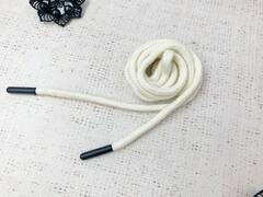 Шнур, ш. 5 мм, L 126 см, айвори