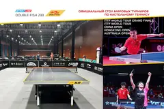 Стол теннисный Start Line Double Fish 233 черный