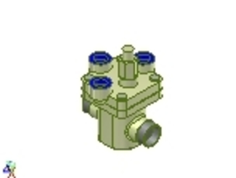 Пилотный клапан ICS3 32 Danfoss 027H3030 стыковой шов