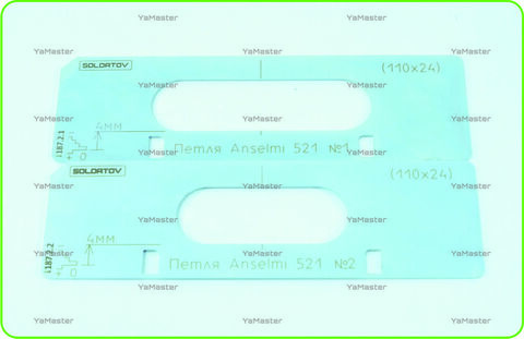 Скрытая петля Anselmi 521 (110х24)