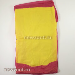 Дождевик детский XXL 120-130 см YA YUE Taekwondo розово-жёлтый