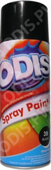 Краска-спрей ODIS черная №39 450мл (12)
