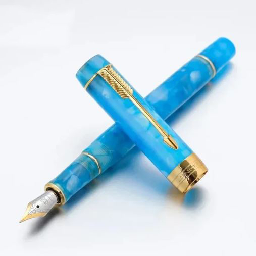 Перьевая ручка Jinhao 100, Китай. Колпачок закручивается. Перо М (0.75 мм). New! Sale 2500!