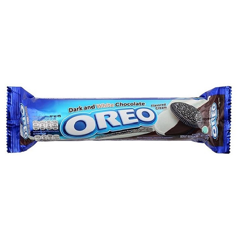 Печенье Орео с шоколадным и ванильным кремом Oreo Dark & White Chocolate, 119 гр