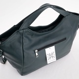 Сумка Саломея 351 гладкий изумруд