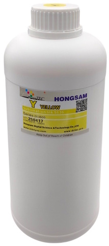 Чернила DCTec сублимационные S636 Yellow (желтый) 1000 мл
