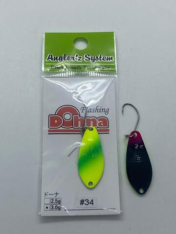 Блесна Anglers System Dohna 3g цвет #34