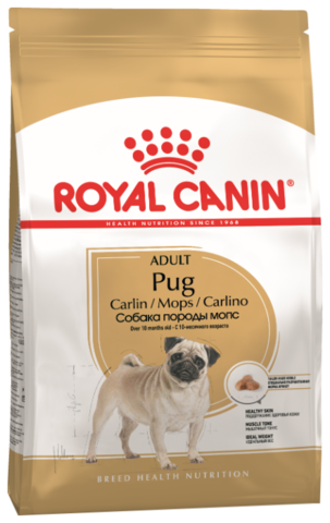 Royal Canin Pug Adult 1.5 кг для взрослых мопсов