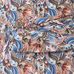 Сорочка мужская Venti Body Fit 154494900-450 с потрясающим принтом