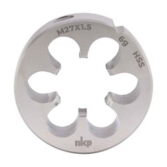 Плашка М27х1,5 DINEN22568 HSS 6g 65х18мм NKP 240272N