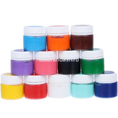 Краски акриловые 12 цветов 15мл глянцевые