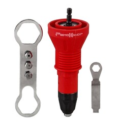 26-0-050 Заклепочник адаптер для шуруповерта, насадки 2,4-3,2-4,0-4,8 мм,, 6-гранный хвостовик (РемоКолор)