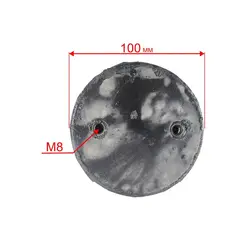 Подушка-опора DDE для виброплиты VP320-HK (Ø100х40мм) (крепления ручки) (виброопора) (908-795-046)
