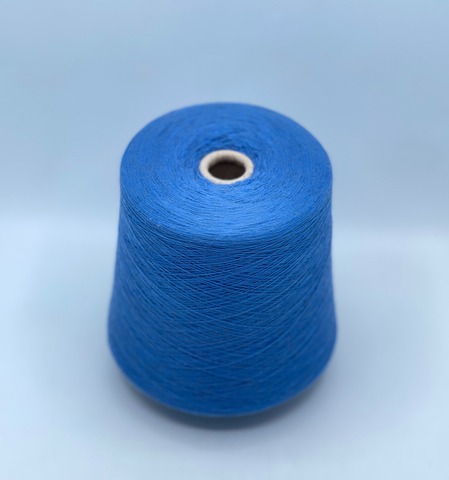 Zegna Baruffa, Camel Trophy, 2/28 1400м, 80% Меринос 20% Верблюд, Светло-синий,неоднотонный, арт.37650