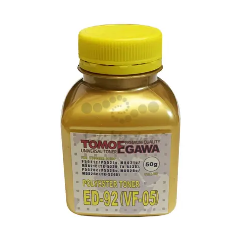 Тонер TOMOEGAWA ED-92 (VF-05) для KYOCERA FS Color Универсал - 50 гр. желтый Gold ATM