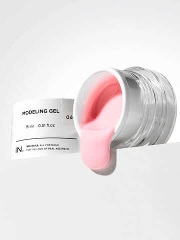 Гель моделирующий IBDI NAILS 06 First Blush 15мл