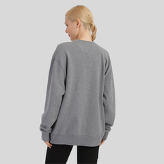 Свитшот Alpha Industries Essential Crewneck Medium Charcoal Heather (Серая)
