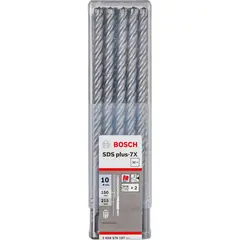 Бур по бетону SDS-plus 7X 10x150x215 мм, 30 шт. BOSCH 2608576197