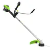 Триммер аккумуляторный Greenworks TB201H, 82V, 2,0 кВт, 46 см, c трехлопастным ножом и кусторезом, бесщеточный, с 1хАКБ 8 Ач и ЗУ (2112407UH) — фото 6