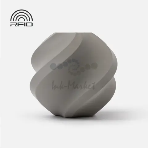 Пластик для 3D-печати Bambu Lab PLA Basic, 1.75 мм, 1 кг, серый (Gray), без катушки, A00-D0-1.75-1000-SPLFREE
