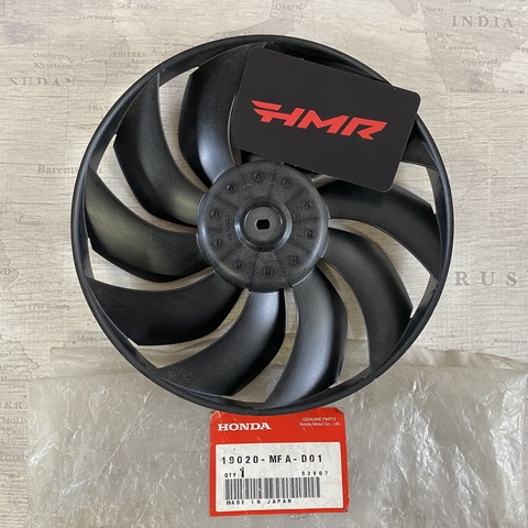 Honda Крыльчатка охлаждения CBF 1000 CBR 1000 VFR 800 14- 19020-MFA-D01