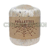 Wool Sea Paillettes 062 (экрю с серебром)