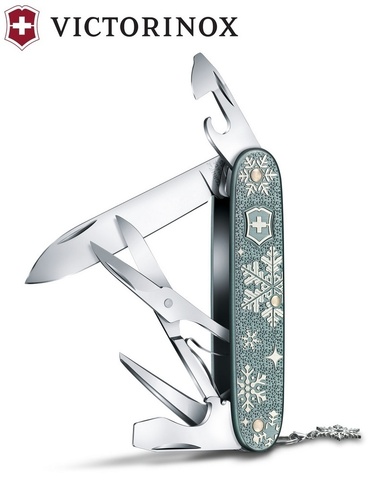 Нож складной Victorinox Pioneer X Alox LE 2020, Winter Magic (0.8231.22E1)
