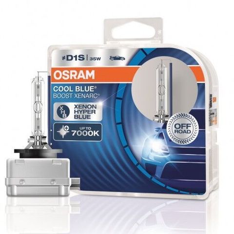 Лампа ксеноновая D1S OSRAM XENARC COOL BLUE BOOST 2 шт. 66140CBB-HCB