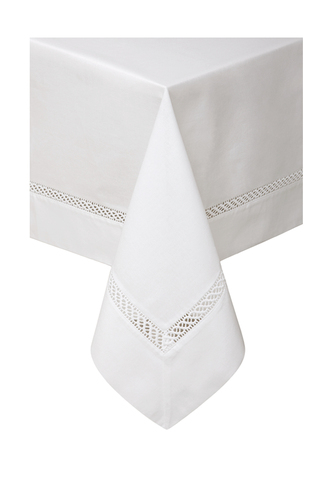 Скатерть 160x160 Bovi Holiday белая