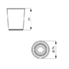 Стакан Ideal Standard Connect N960281NU