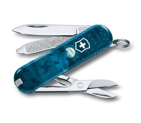 Складной нож-брелок Victorinox Classic LE 2018 