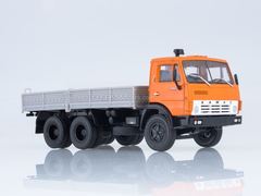 KAMAZ-5320 flatbed truck orange-gray 1:43 Our Trucks #19