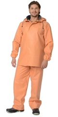 Костюм рыбака (500 гр/м2) (тип Рокон-Букса) оранжевый, арт.1045