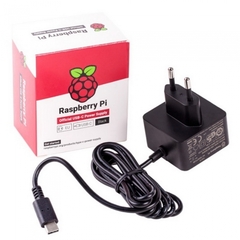Raspberry Pi 4 Model B Блок питания Official Power Supply Retail, Black, 5.1V, 3A, Cable 1.5 m, USB Type С output jack, для Raspberry Pi 4 B (187-3417)(187-3425) (914886)(RASP4232)(RASP4234) 187-3425 (187-3417)