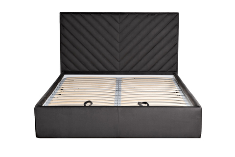 Кровать 173x220x125см Garda Decor Milano Basic серая