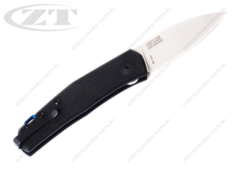 Нож Zero Tolerance 0235G10 Anso slip-joint - фотография 