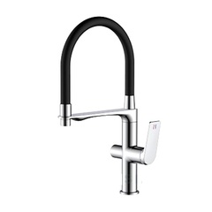 Смеситель для кухни со встроенным фильтром HAIBA HB76816 хром