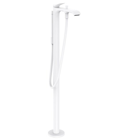 Hansgrohe Vivenis 75445700 Смеситель для ванны, напольный матовый белый