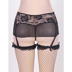 Пояс для чулок Sexy Lace Black (M)