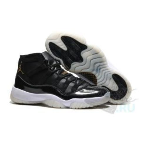 Air Jordan Retro XI (11) "72 10" High (Black/Gold/White/Anthracite)